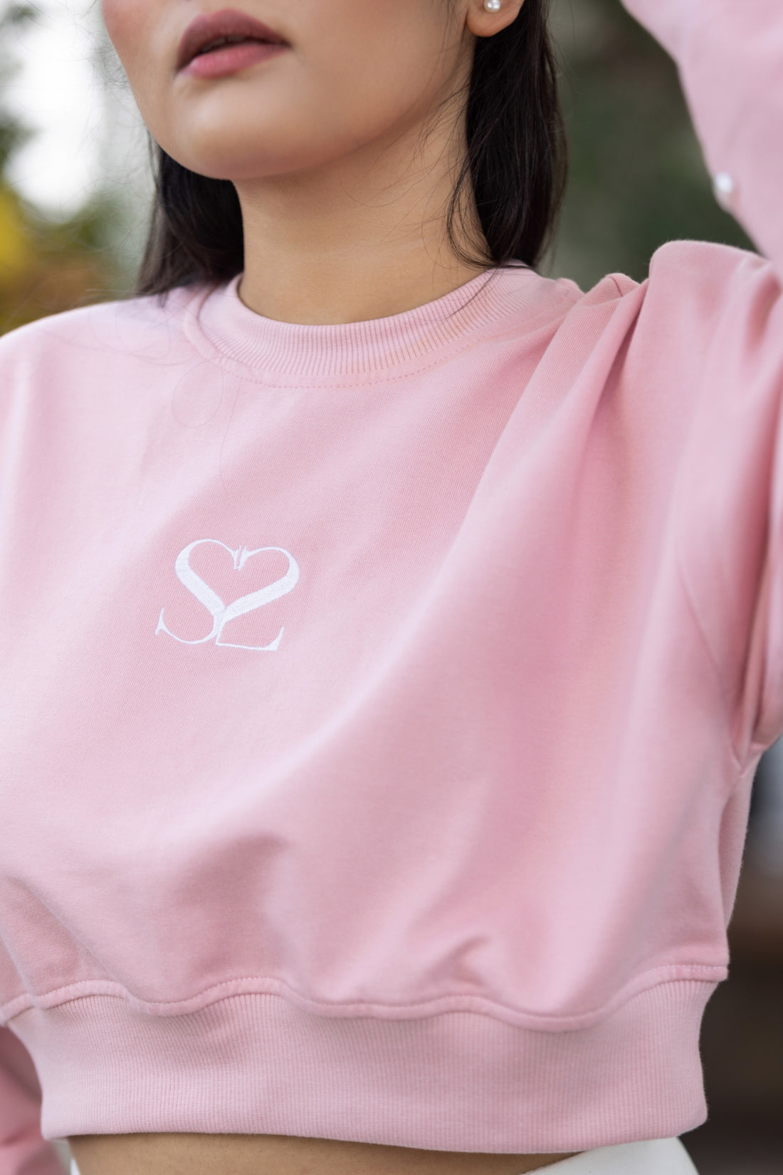 Pearl Heart sweatshirt