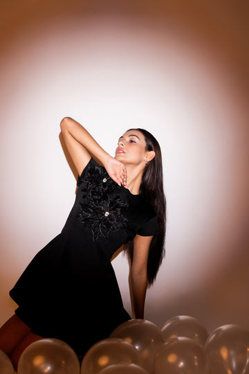 Nocturna Black Dress