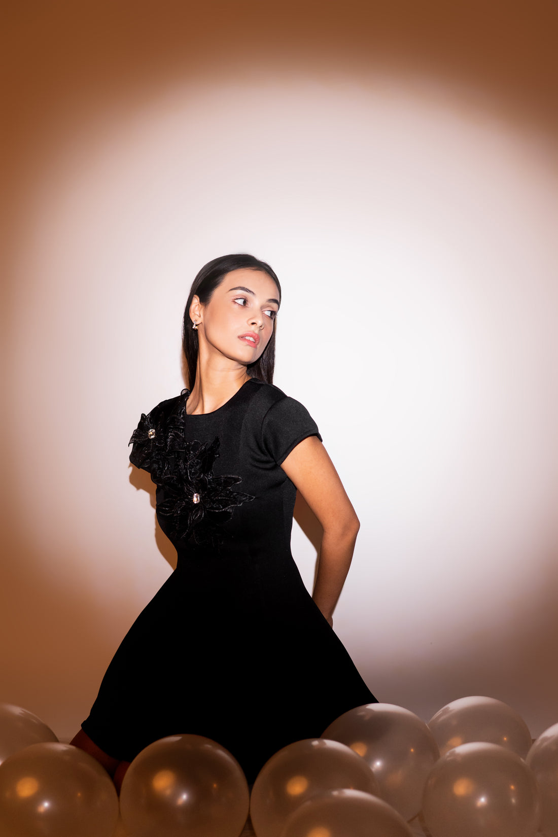 Nocturna Black Dress