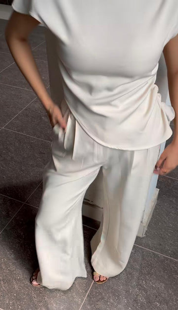 Banana Crepe Co-ord Set